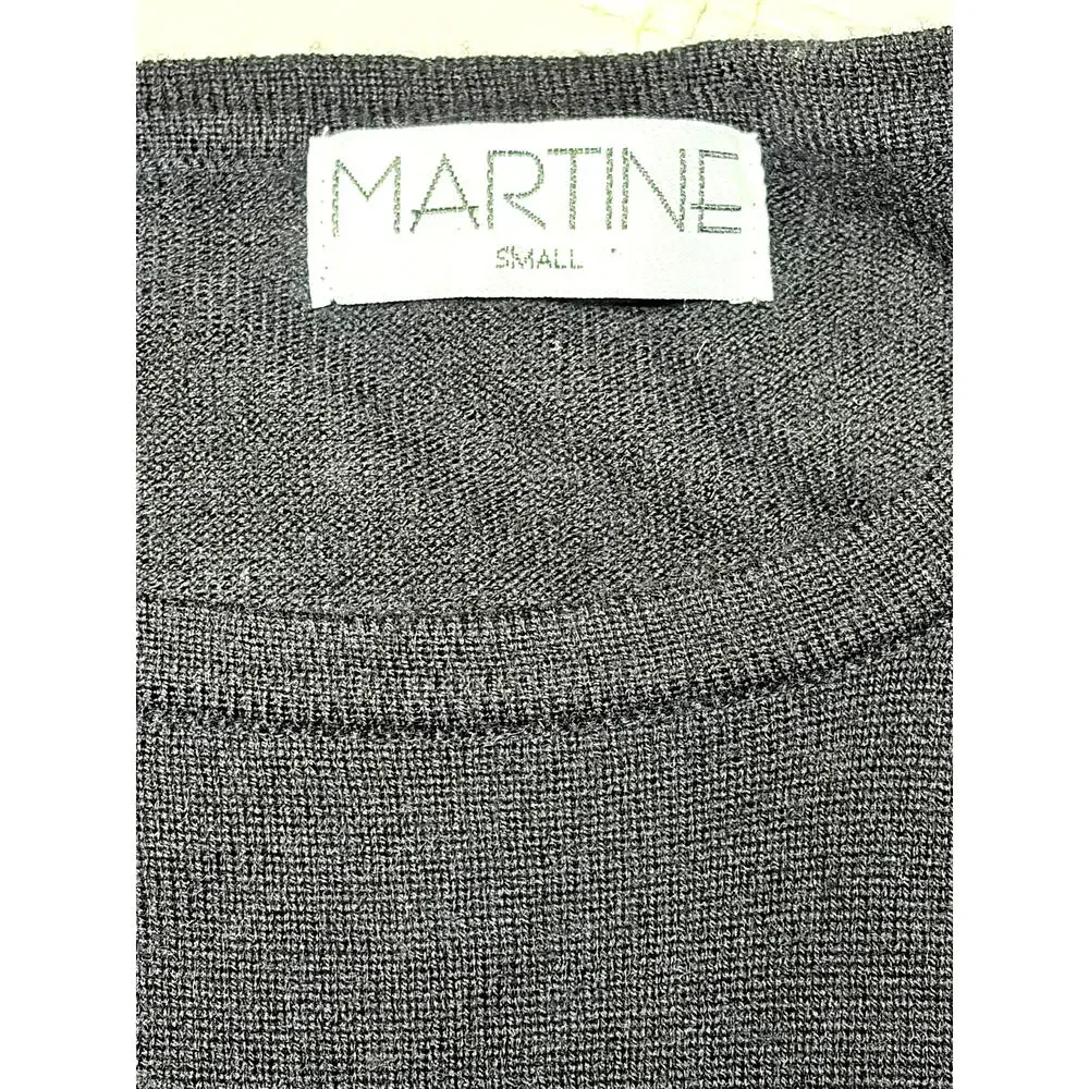 Martine Australian Wool Knit Crewneck Sweater size Small